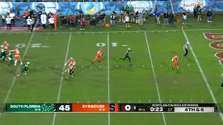 Syracuse (-5.5) lose by 45 points to South Florida 😳 | ESPN Bet | ESPN College Football