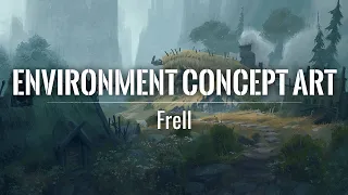 Environment Concept Art - Frell