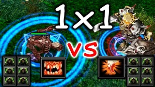 Naix Lifestealer vs Skeleton King Leoric with 6x Vladimir's offering, Who will Beat