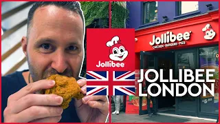 Jollibee UK vs PH - which is better? I FINALLY went to JOLLIBEE LONDON!!