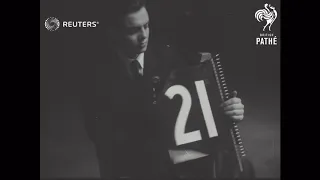 UNITED KINGDOM: TABLE TENNIS - WORLD TITLES AT WEMBLEY (1954)