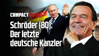 Schröder (80): Der letzte deutsche Kanzler💥