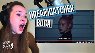 Finnish Vocal Coach Reaction & Analysis: DREAMCATCHER - BOCA (Subs)