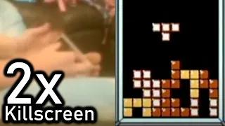 First Ever SUPER KILLSCREEN in Tetris Match!