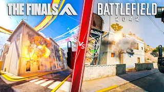 THE FINALS vs Battlefield 2042 - Destruction Comparison! Attention to Detail & Graphics! 4K