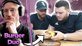 DUO SUCHT BESTEN BURGER IN HAMBURG🍔⚓| Holle reagiert