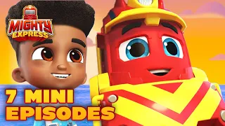 7 FULL EPISODES! 🚂  Mighty Mini Episodes 🚂 - Mighty Express Official