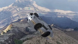 Grand Theft Auto 5 - Driving American Cars Off Mt Chiliad #2 (GTA 5)