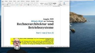 Rechnerarchitektur und Betriebssysteme, Episode 1