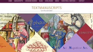 Les Enluminures - Discover our Text Manuscripts website, Intro video