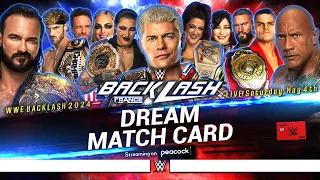 WWE Backlash 2024 - Dream Card [v5]