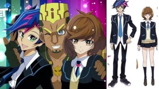 Yusaku and Aoi/Playmaker and Blue Angel(Fallin' for you)