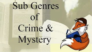 What genre is your book? Sub Genres P05 - Mystery and Crime - THE FINAL episode