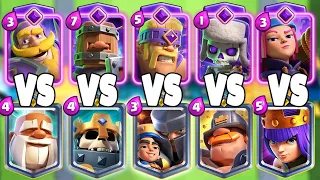 EVOLVED CARDS vs CHAMPIONS CARDS - Clash Royale Challenge