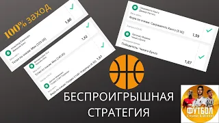 БЕСПРОИГРЫШНАЯ СТРАТЕГИЯ СТАВОК | Теория ставок на Баскетбол