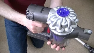 Dyson V6 Cordless Vacuum Cleaner unboxing & First Look