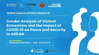 Launching event of publication Gender Analysis on Violent Extremism and the Impact of COVID-19