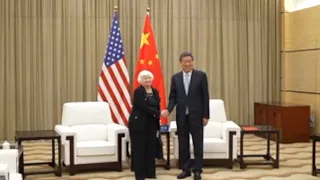 Chinese Vice Premier He Lifeng meets with U.S. Treasury Secretary Janet Yellen