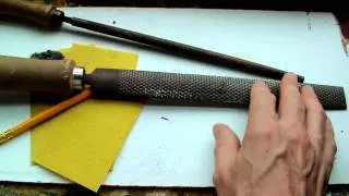 LaZouche Custom airsoft how to make wood grips Pt 1