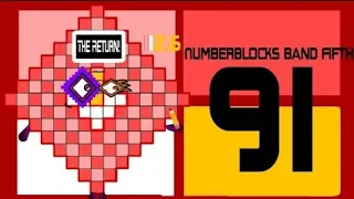 Numberblock band fifths 91 the return it's back @RobloxFourAndQuarter