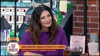 Ioana Ginghină s-a căsătorit, primele imagini de la nuntă