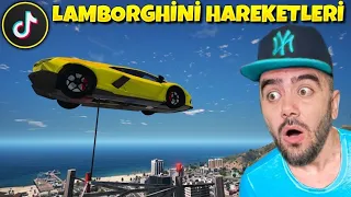 100% IMKANSIZ LAMBORGHINI TIKTOK HAREKETLERINI YAPTIM - GTA 5 MODS