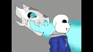 UNDERTALE Animation Timelapse (Sans+Megalovania)