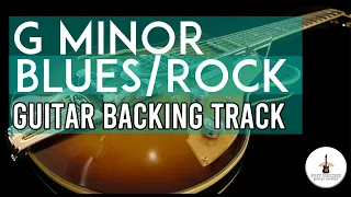 Guitar Backing Tracks - Melancholy Blues Rock Guitar Backing Track Jam In G Minor - Fret Success