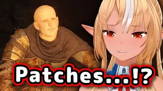 Flare's Reaction To Patches In Elden Ring Is HILARIOUS 【ENG Sub/Hololive】