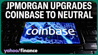 Coinbase shares pop, JPMorgan upgrades stock to Neutral