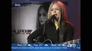 Avril Lavigne - My Happy Ending @ CTV Canada - Acoustic 31/05/2004