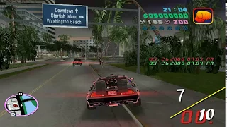 Обзор мода для  Grand Theft Auto Vice City - Back  to the Future