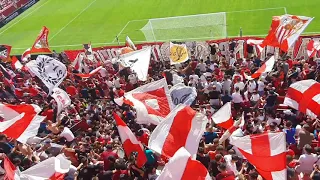 Entrada Biris Norte al Ramón Sánchez-Pizjuán. Partido Sevilla - Levante 24/10/2021