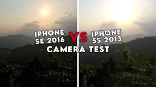 iPhone SE (2016) vs iPhone 5s (2013) - Camera Test