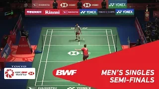 SF | MS | Viktor AXELSEN (DEN) [1] vs Kento MOMOTA (JPN) [3] | BWF 2018