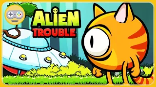 КОЛОБКИ ИНОПЛАНЕТЯНЕ ХОТЯТ ДОМОЙ. ПОБЕГ С ЗЕМЛИ. Alien trouble - Lost in space. Игры на андроид