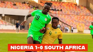 NIGERIA VS SOUTH AFRICA (1-0) HIGHLIGHTS | OLYMPICS 2024 QUALIFIERS