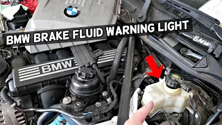 BMW BRAKE FLUID WARNING LIGHT STAYS ON FIX