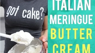 How To Make Yolanda Gampp's famous ITALIAN MERINGUE BUTTERCREAM! The perfect icing for any CAKE!