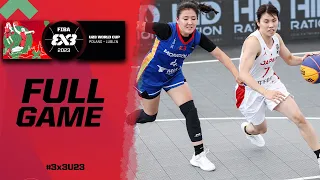 Japan 🇯🇵 vs Mongolia 🇲🇳 | Women | Full Game | FIBA 3x3 U23 World Cup 2023
