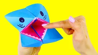 Origami Shark For Children (DIY Toys For Babies)