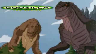 Zilla Jr & Komodithrax Vs Tartaruga Gigante | Godzilla: A Série