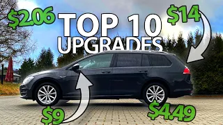 Top 10 upgrades for VW Golf MK7