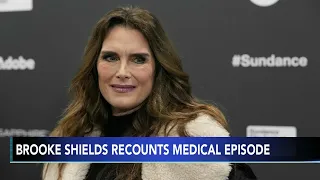 Brooke Shields recounts scary medical episode, waking up with Bradley Cooper holding her hand