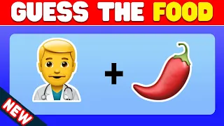 Guess the Food by only 2 Emojis! | Food and Drink Quiz