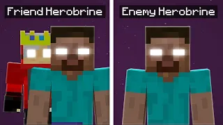 My Friend Herobrine Summoned His Worst Enemy in Our Minecraft World.