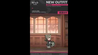 [Arknights] Absinthe New Outfit - Noon Twilight #shorts