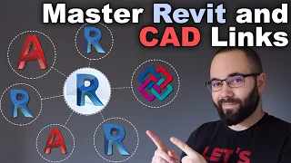 Link Revit & Link CAD - Master Links in Revit Tutorial