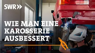 Wie man eine rostige Karosserie ausbessert | SWR Handwerkskunst