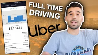 7 Tips for FULL-TIME Uber Drivers in 2024!